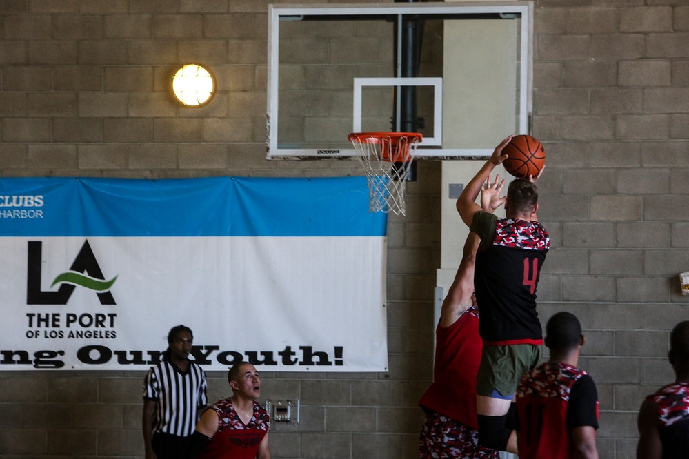 Building Partnerships Through Sports: LAFW Personnel Compete in Friendly Basketball Tournament