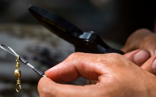 Exercise Kowari participants set the bait