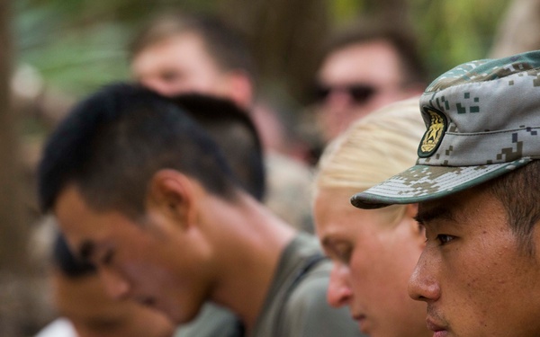 Exercise Kowari participants set the bait