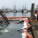 Coast Guard, Washington State Department of Ecology respond to sunken vessel in Westport, Wash.