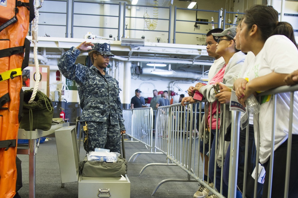 Ship Tours During LA Fleet Week 2016