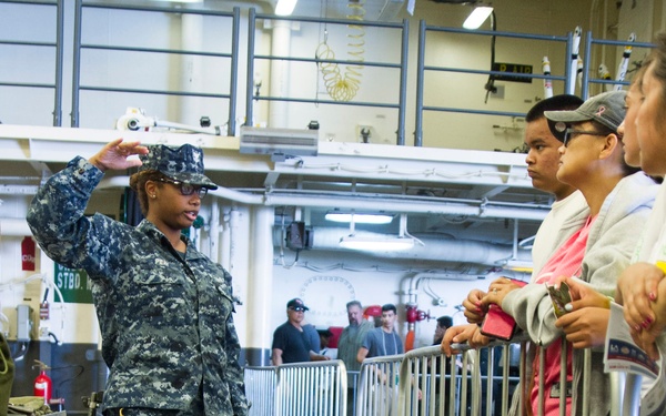 Ship Tours During LA Fleet Week 2016