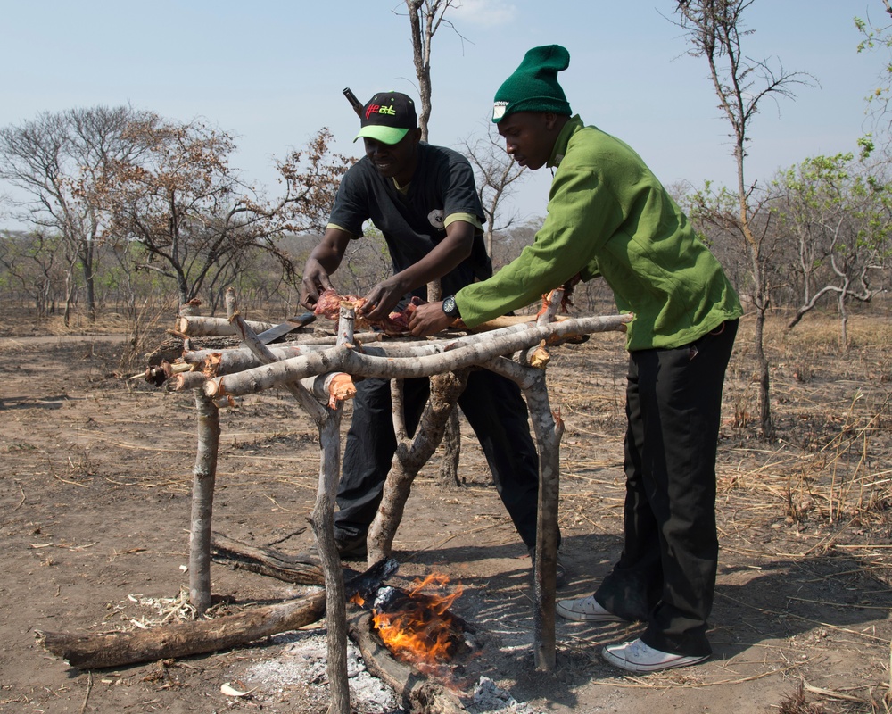 Tanzania rangers showcase anti-poaching skills