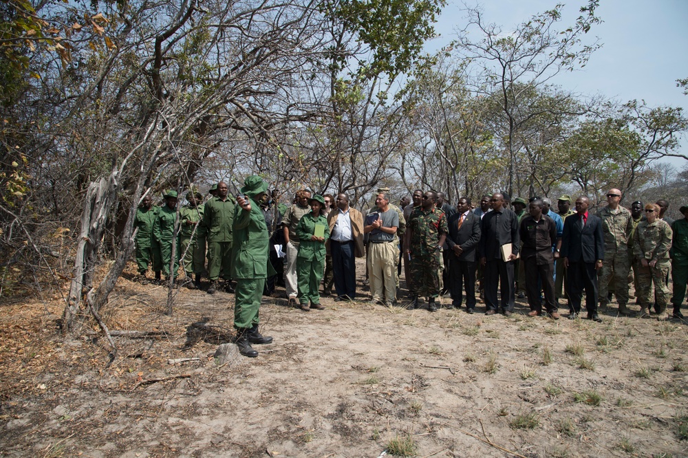 Tanzania rangers showcase anti-poaching skills