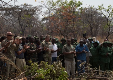 Tanzania rangers showcase anti-poaching skills