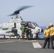 22nd MEU Marines Launch Aircraft From USS Wasp