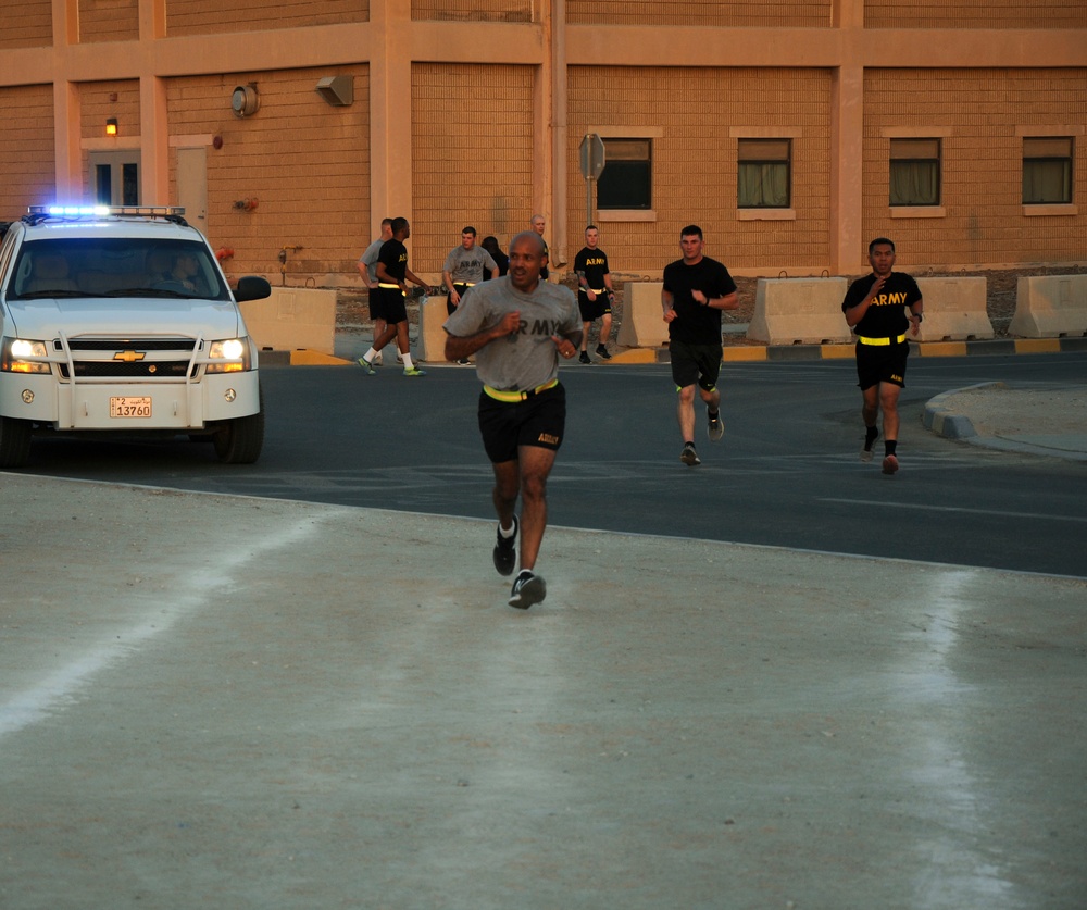 Nevada Guardsman runs to remember