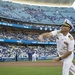 Service Members at LA Dodgers Game During LA Fleet Week 2016