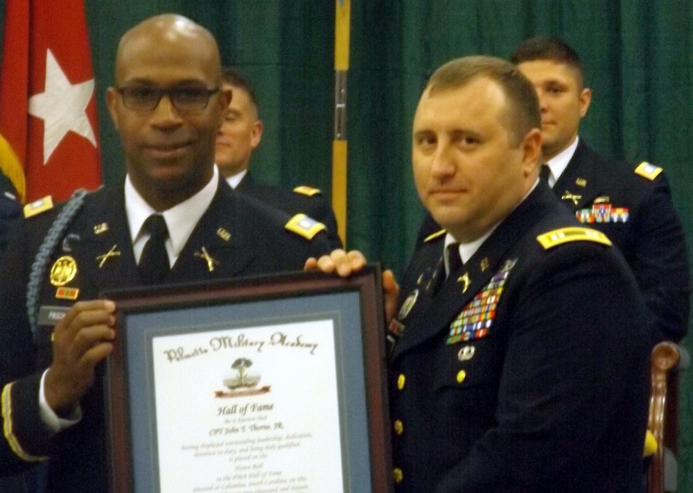 South Carolina National Guard captain inducted into Palmetto Military Academy Hall of Fame