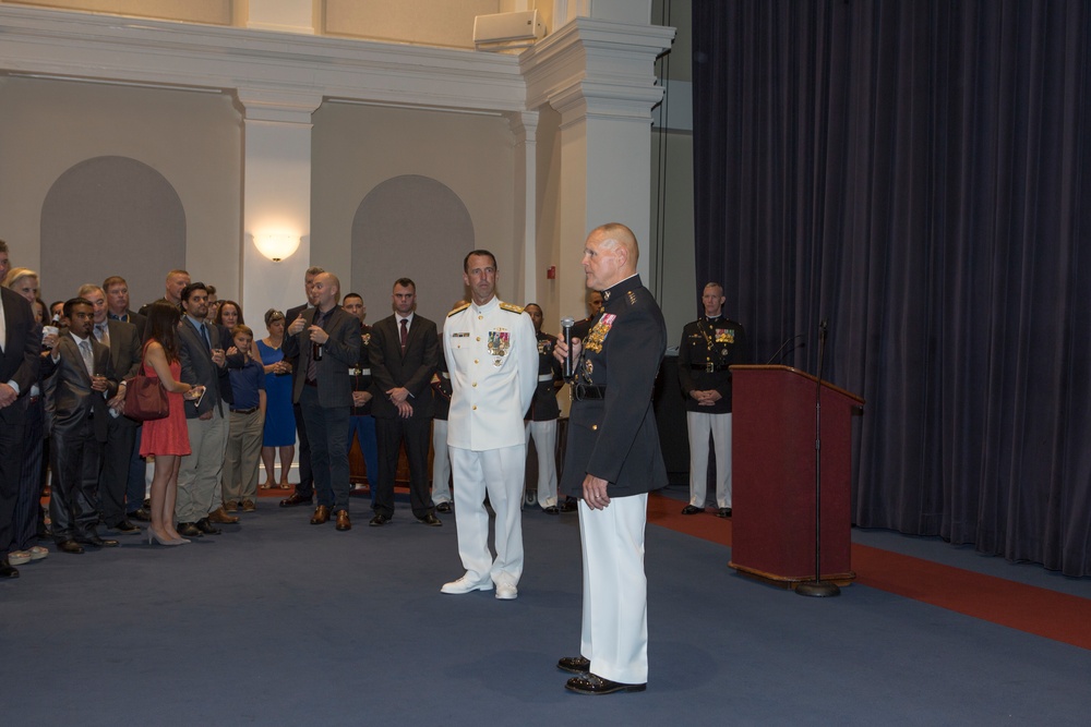 Marine Barracks Washington Evening Parade August 19, 2016