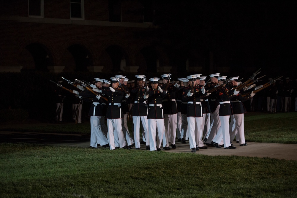 Marine Barracks Washington Evening Parade August 19, 2016