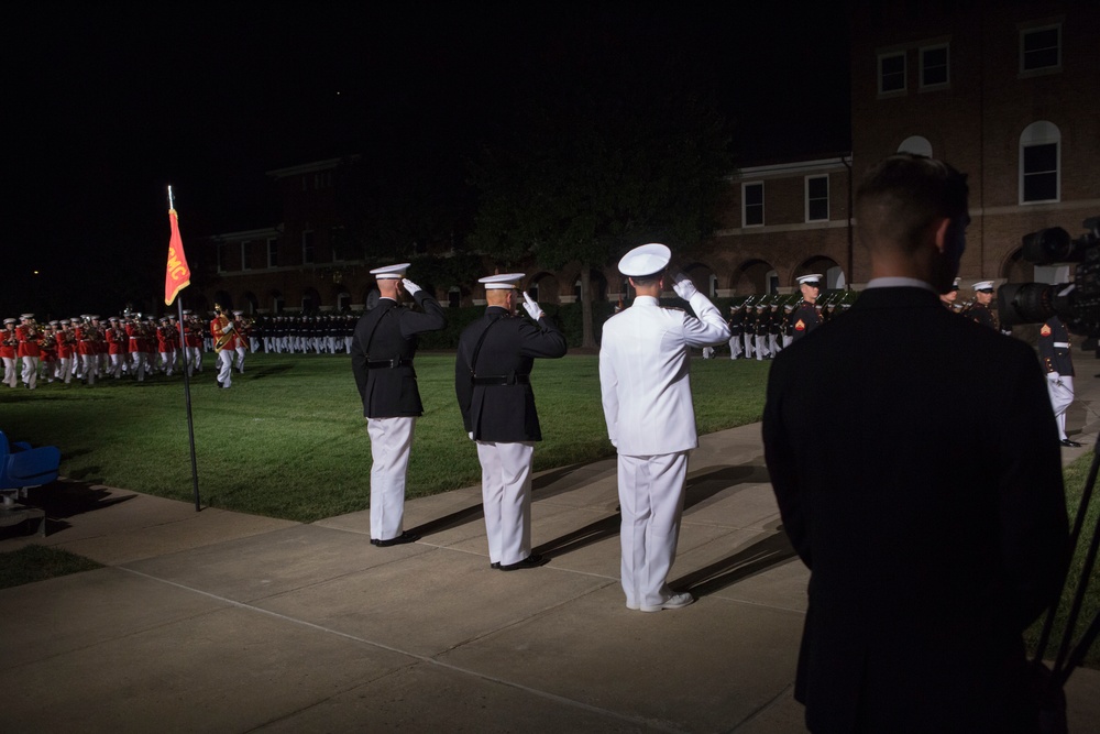 Marine Barracks Washington Evening Parade August 19, 2016