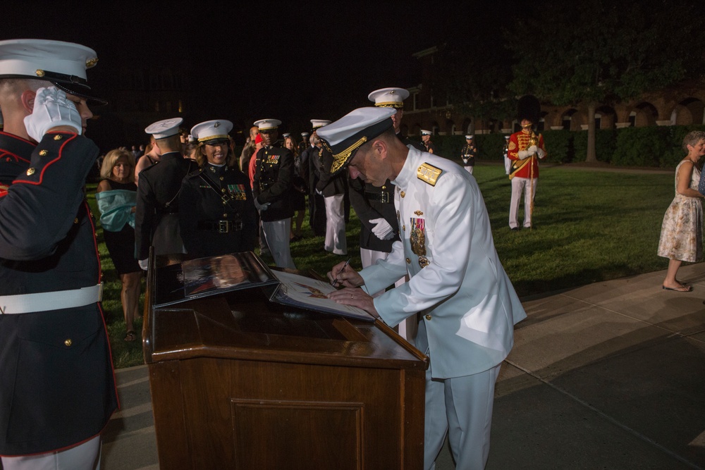 Marine Barracks Washington Evening Parade August 19, 2016