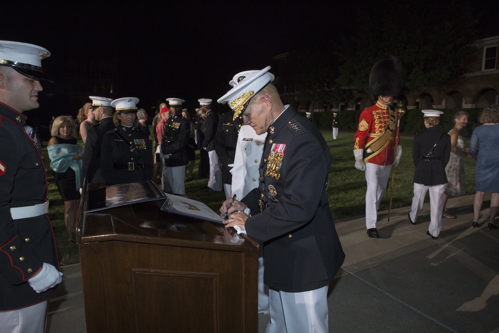 Marine Barracks Washington Evening Parade August 19, 2016