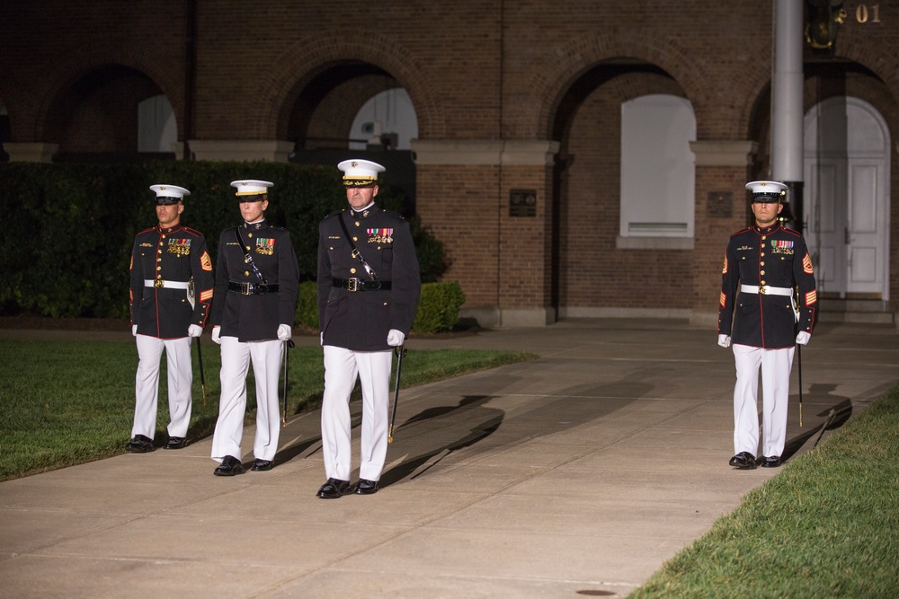 Marine Barracks Washington Evening Parade August 12, 2016