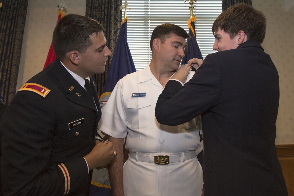 U.S. Navy Capt. Brad Skillman Promotion Ceremony July 22, 2016