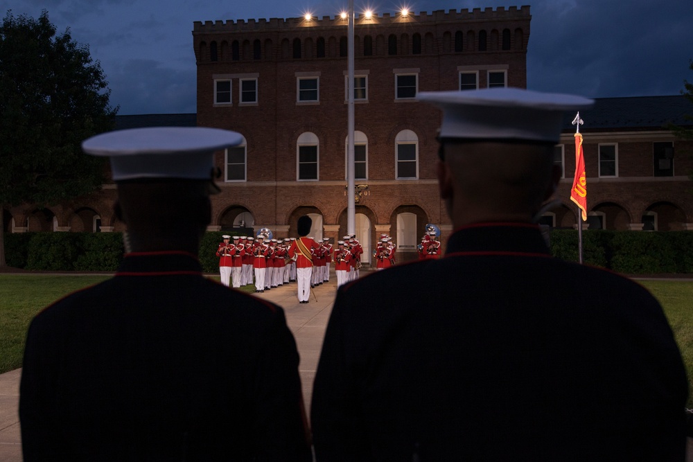 Marine Barracks Washington Evening Parade, June 17, 2016