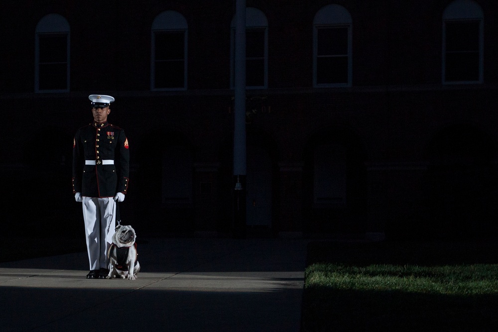 Marine Barracks Washington Evening Parade, June 17, 2016