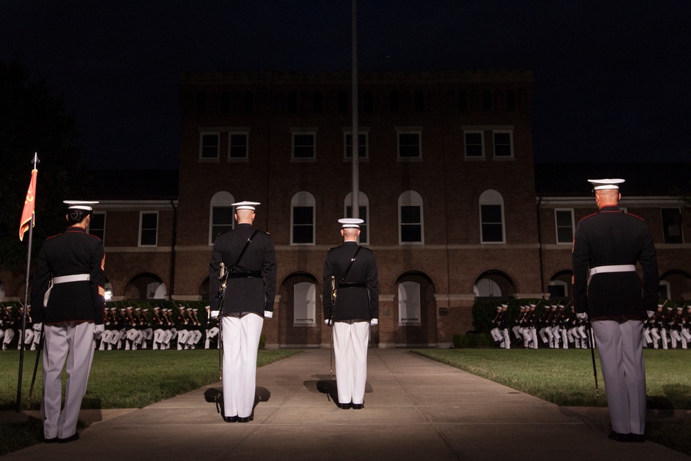 Marine Barracks Washington Evening Parade, June 17, 2016