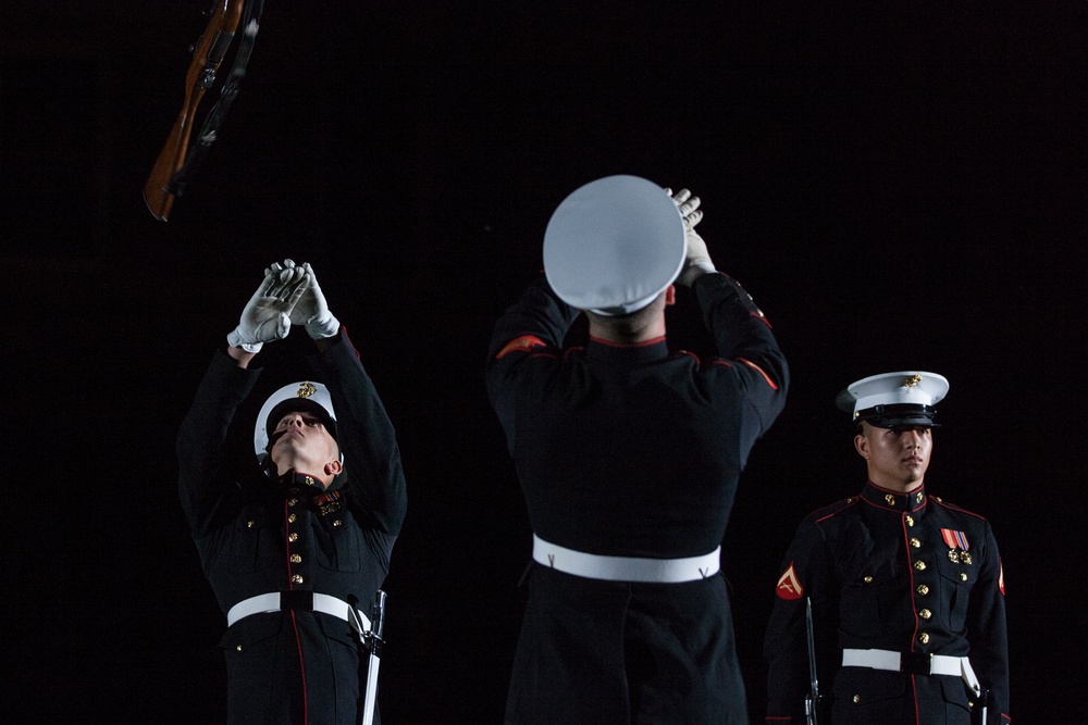 Marine Barracks Washington Evening Parade, June 17, 2016