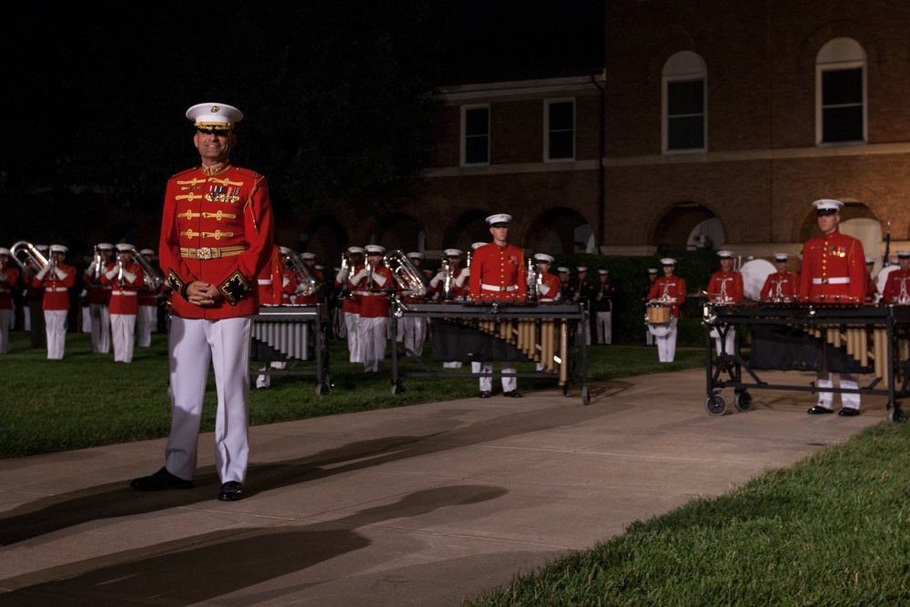 Marine Barracks Washington Evening Parade, June 17, 2016