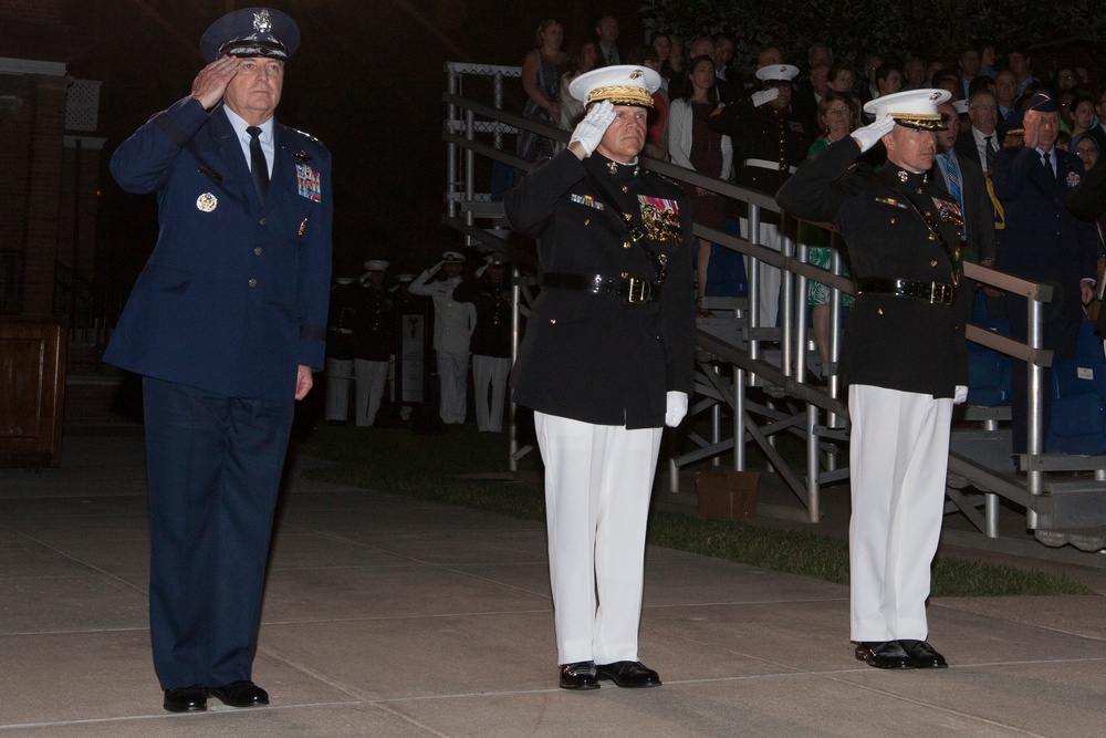 Marine Barracks Washington Evening Parade, June 17, 2016