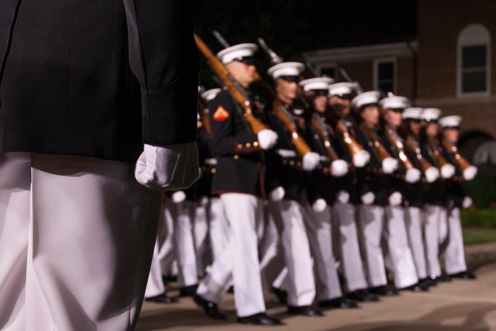 Marine Barracks Washington Evening Parade, June 17, 2016