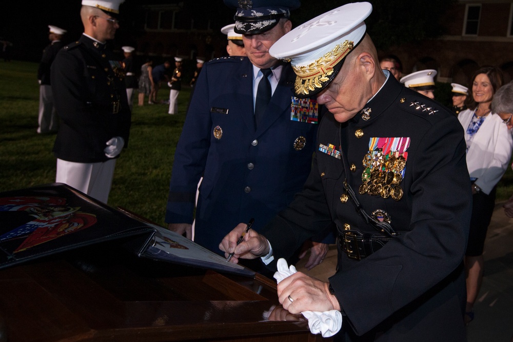 Marine Barracks Washington Evening Parade, June 17, 2016