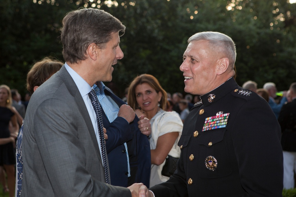 Marine Barracks Washington Evening Parade, June 17, 2016