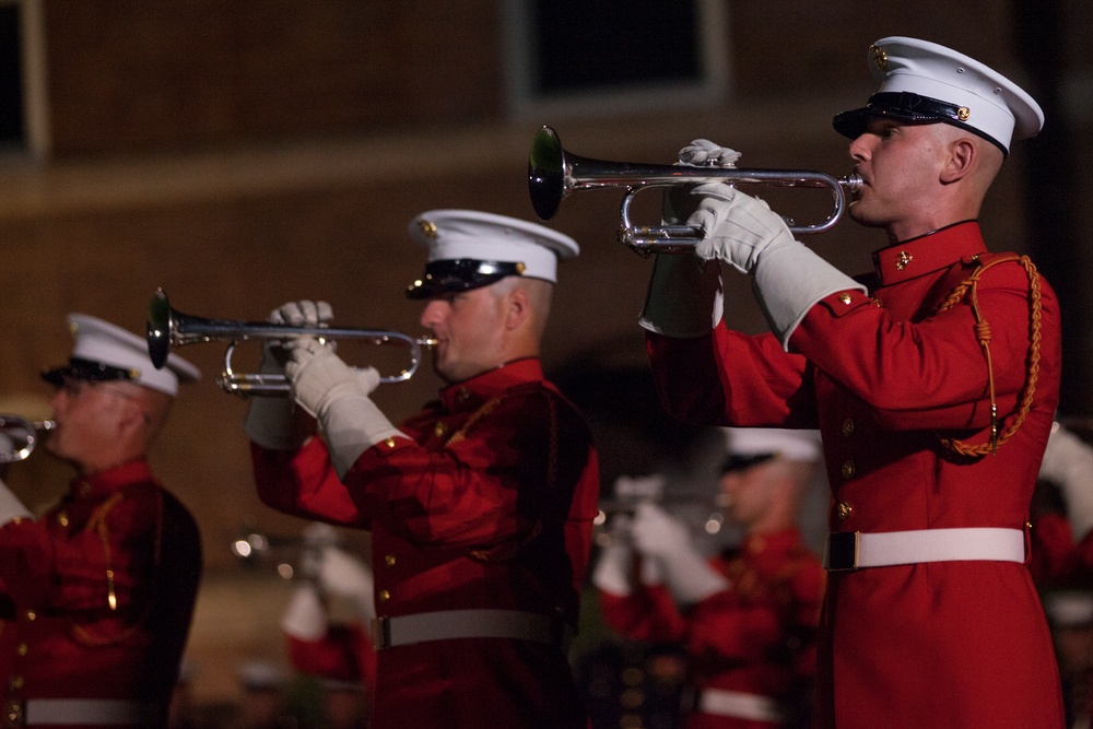 Marine Barracks Washington Evening Parade, June 17, 2016