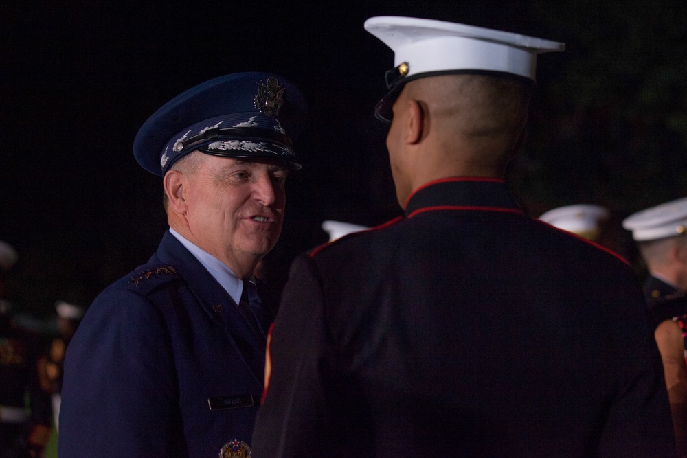 Marine Barracks Washington Evening Parade, June 17, 2016