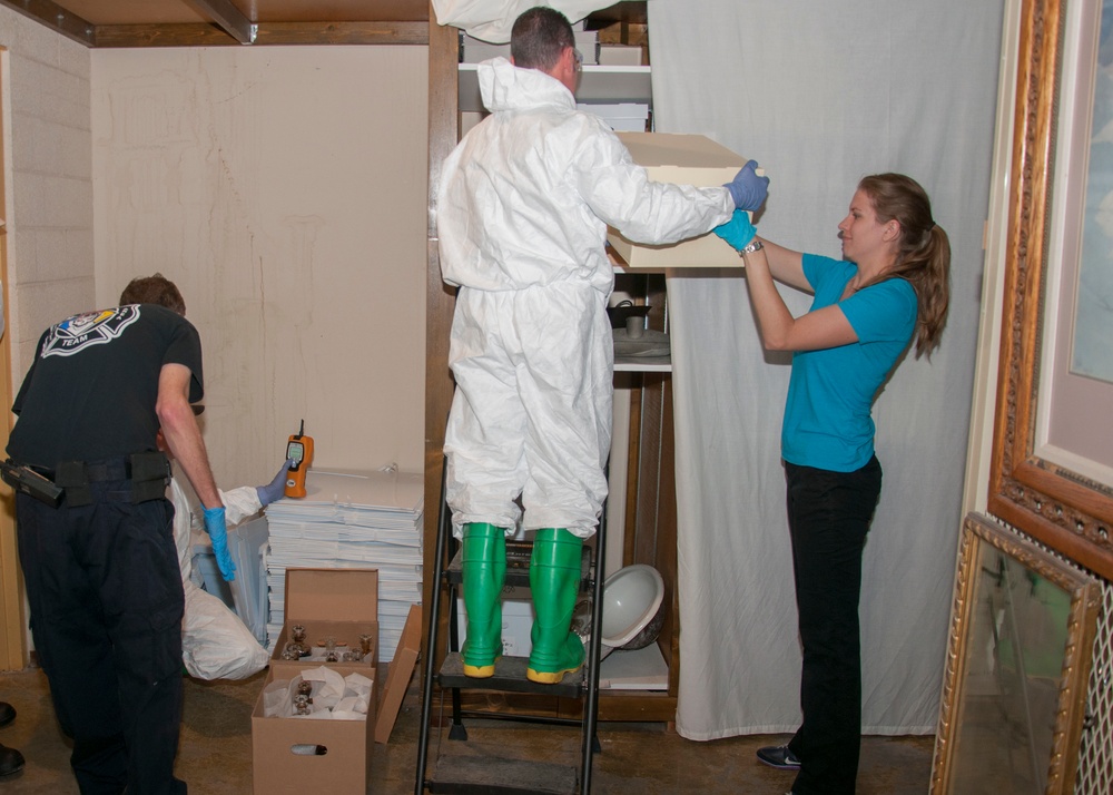AZ Civil Support Team, Prescott Area HAZMAT Response Team preserve medical history