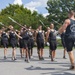 U.S. Marine Corps Silent Drill Platoon Practice