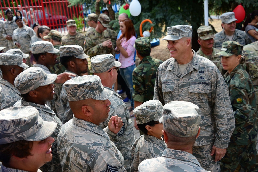 Tennessee National Guard Participates in Bulgarian School Renovation