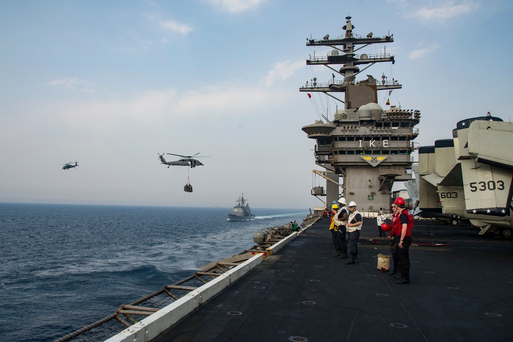USS Dwight D. Eisenhower Deployment