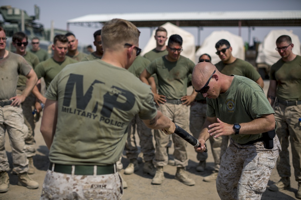 SPMAGTF Marines conduct OC Qualification