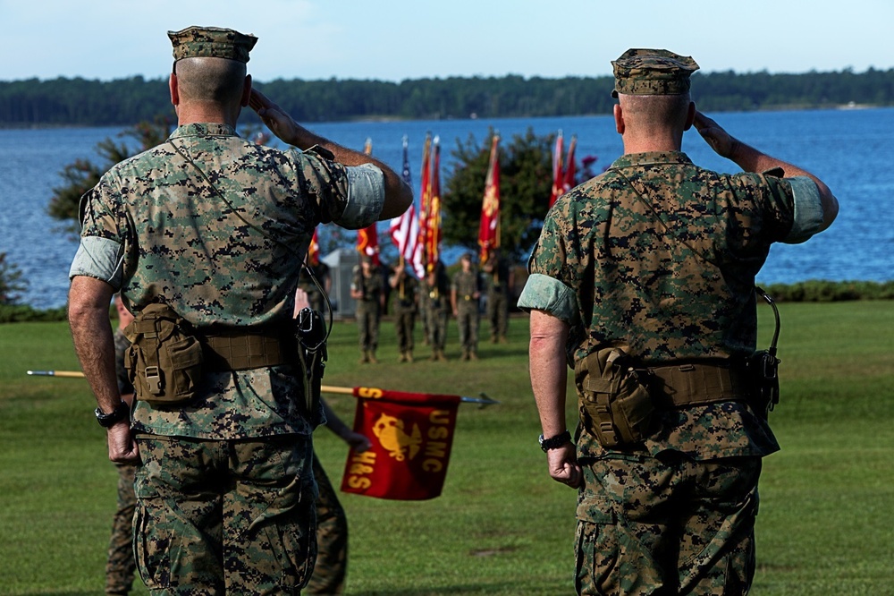BGen. Maxwell assumes command of 2nd MLG