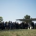 Graveside service for United States Army Air Forces (Women Air Force Service Pilot) Florence Elaine Danforth Harmon in Arlington National Cemetery