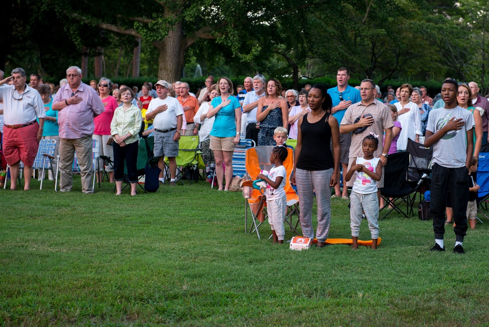 TRADOC Band finishes &quot;Music Under the Stars&quot; season series