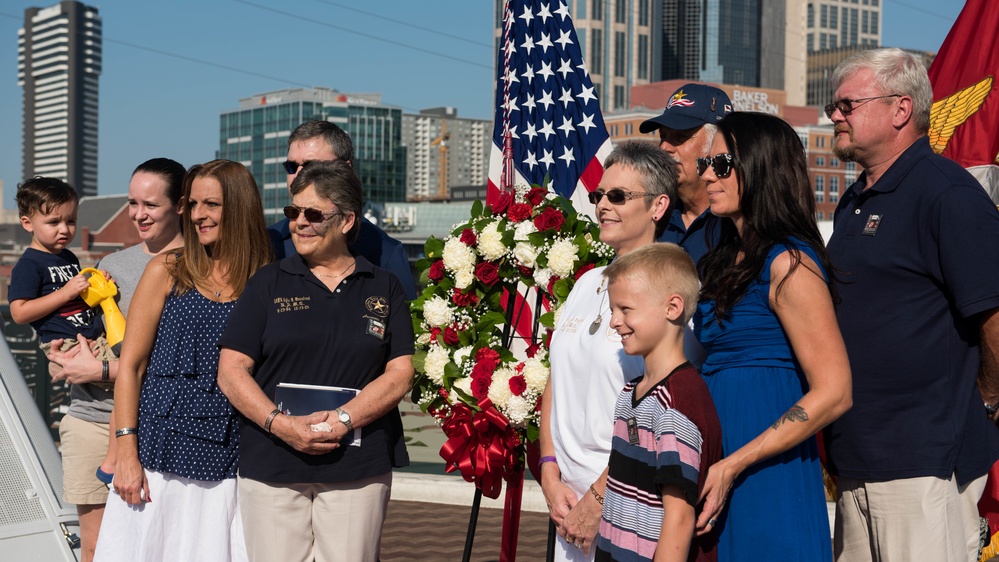 Wreath Laying Ceremony Marine Week Nashville