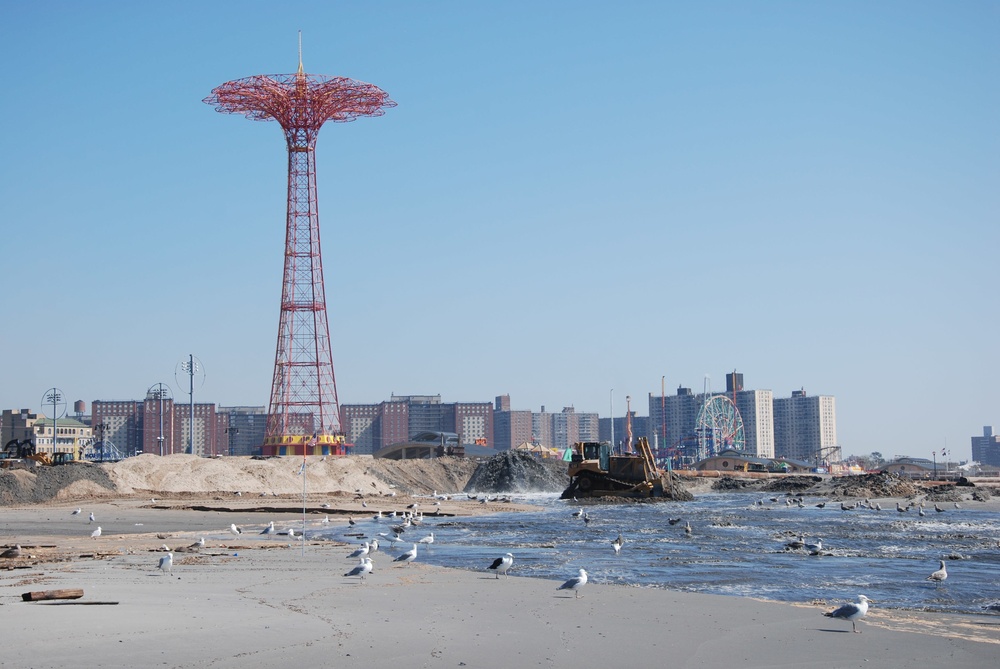 Coney Island Beach, New York