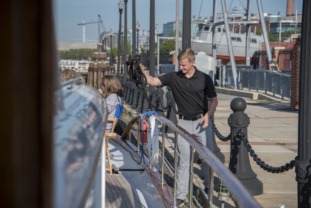 NSAW Port Operations Team Conducts Barge Cruise