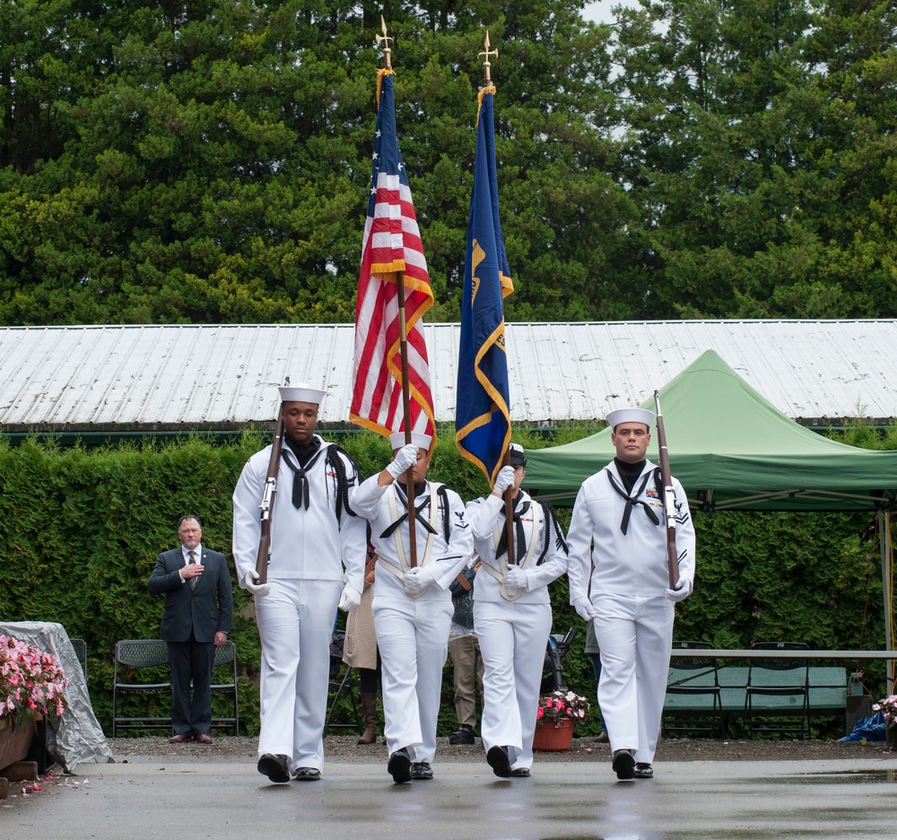 Services represent at Evergreen State Fair Armed Forces Day