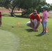 Service Members Share Core Values at Golf Clinic