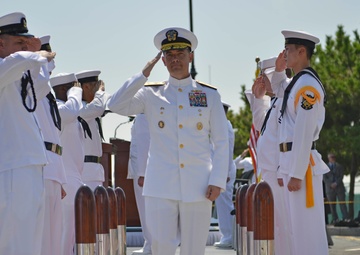 US Naval Forces Korea Conducts First Change of Command in Busan