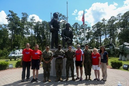 Patriot Honor Ride, flag folding ceremony honors fallen
