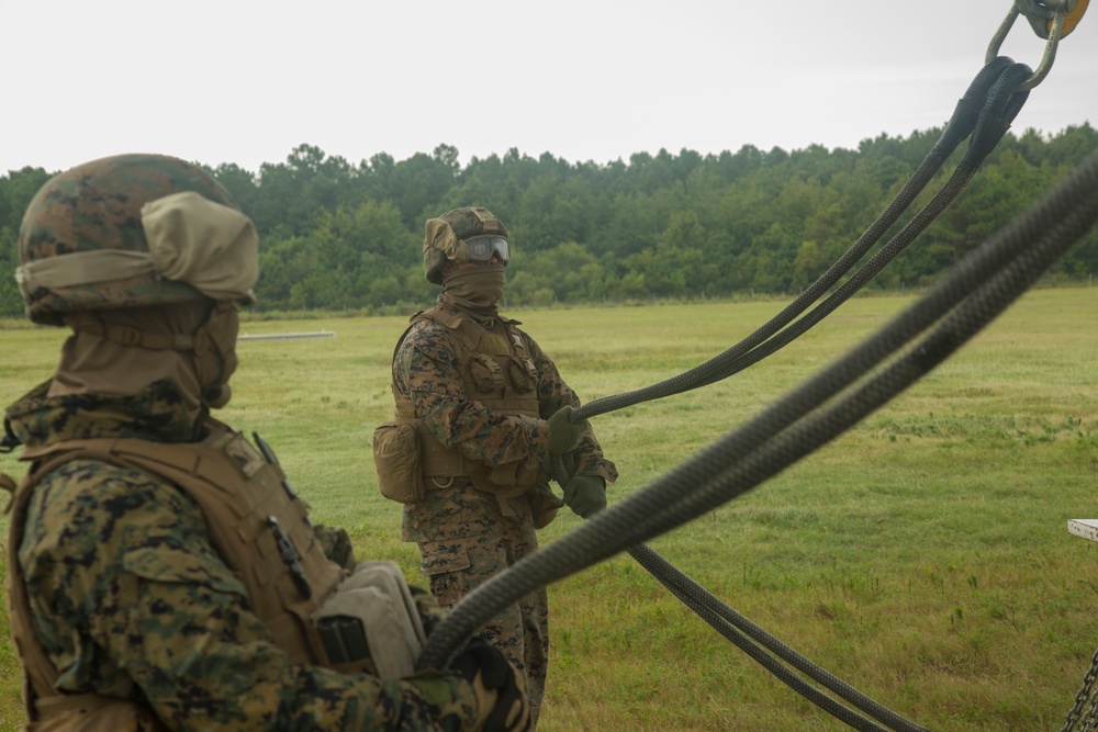 Helicopter Support Team Training