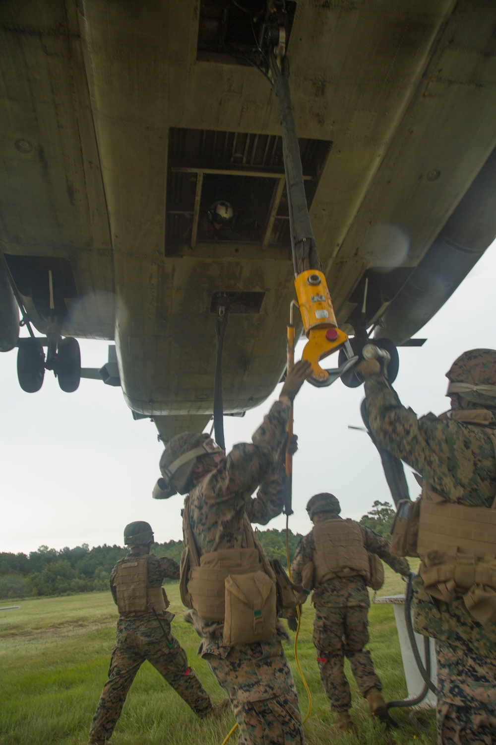 Helicopter Support Team Training