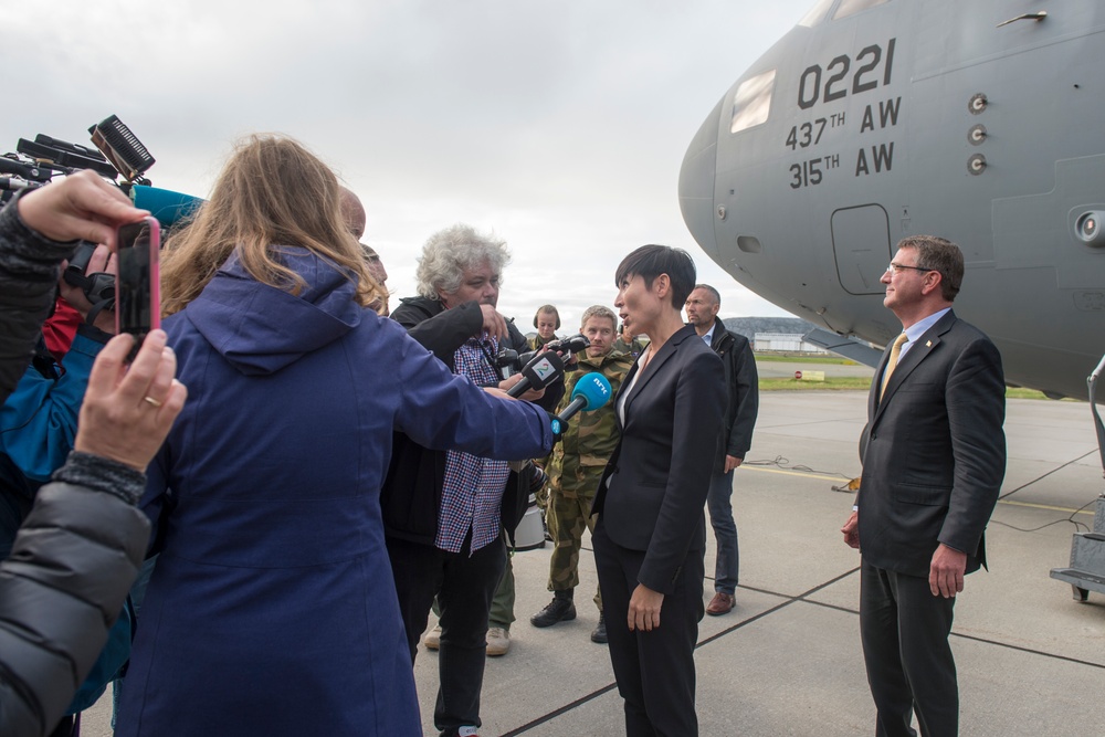 SD arrives in Norway