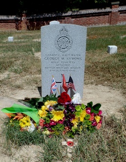 Headstone rededicated for British Camp Lee WW1 Soldier